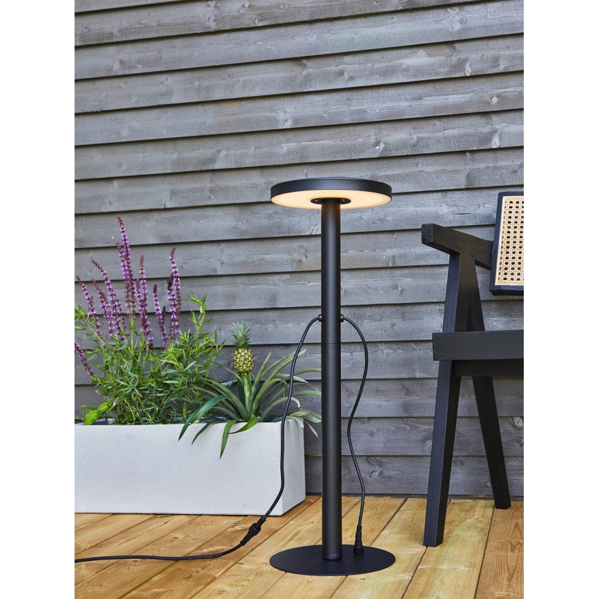 Markslöjd 108173 - Lampă LED de exterior GARDEN24 LED/5W/24V 96 cm IP44 neagră