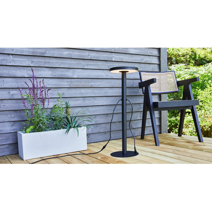 Markslöjd 108173 - Lampă LED de exterior GARDEN24 LED/5W/24V 96 cm IP44 neagră