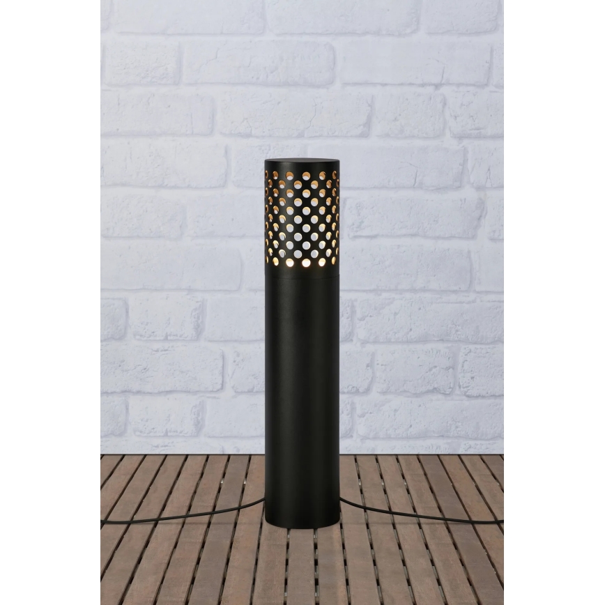 Markslöjd 108174 - LED Lampă de exterior GARDEN24 LED/6W/24V 70 cm IP44 neagră
