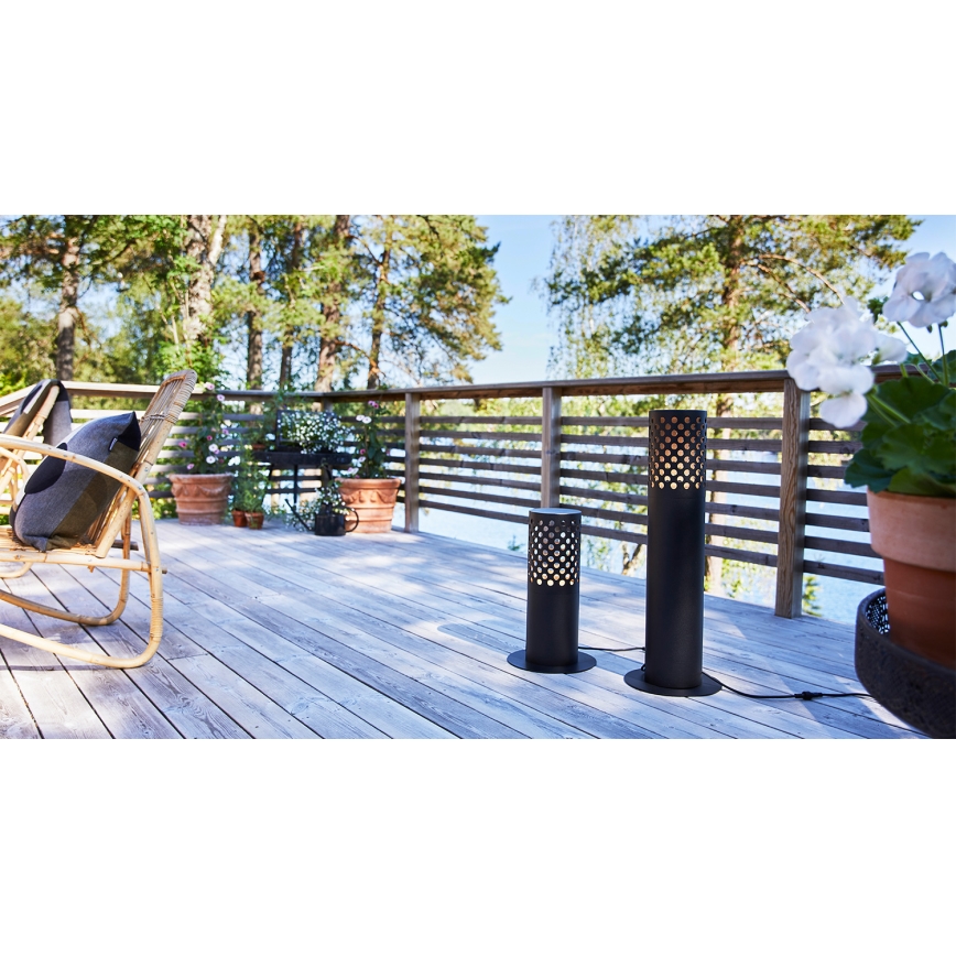 Markslöjd 108175 - Lampă de exterior LED GARDEN24 LED/6W/24V 68 cm IP44 neagră