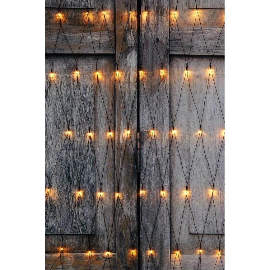 Markslöjd 108178 - perdea LED de exterior pentru Crăciun GARDEN24 160xLED/4W/24V 2x2m alb cald