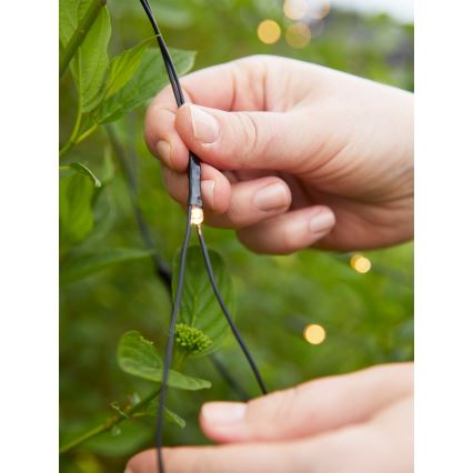 Markslöjd 108178 - Perdea LED de Crăciun pentru exterior GARDEN24 160xLED/24V 2x2m alb cald