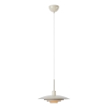 Markslöjd 108875 - Lustră suspendată pe cablu PINY 1xE27/60W/230V diametru 35 cm bej