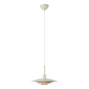 Markslöjd 108875 - Lustră suspendată pe cablu PINY 1xE27/60W/230V diametru 35 cm bej
