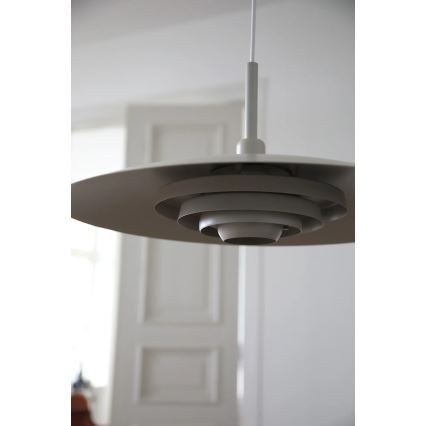 Markslöjd 108877 - Lustru suspendat pe cablu PINY 1xE27/60W/230V diam. 57 cm bej