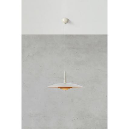 Markslöjd 108877 - Lustru suspendat pe cablu PINY 1xE27/60W/230V diam. 57 cm bej