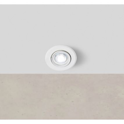 Markslöjd 108885 - PLUTO LED spot încastrat pentru baie, dimmabil, 4,9W/230V, CRI 90, IP44, alb