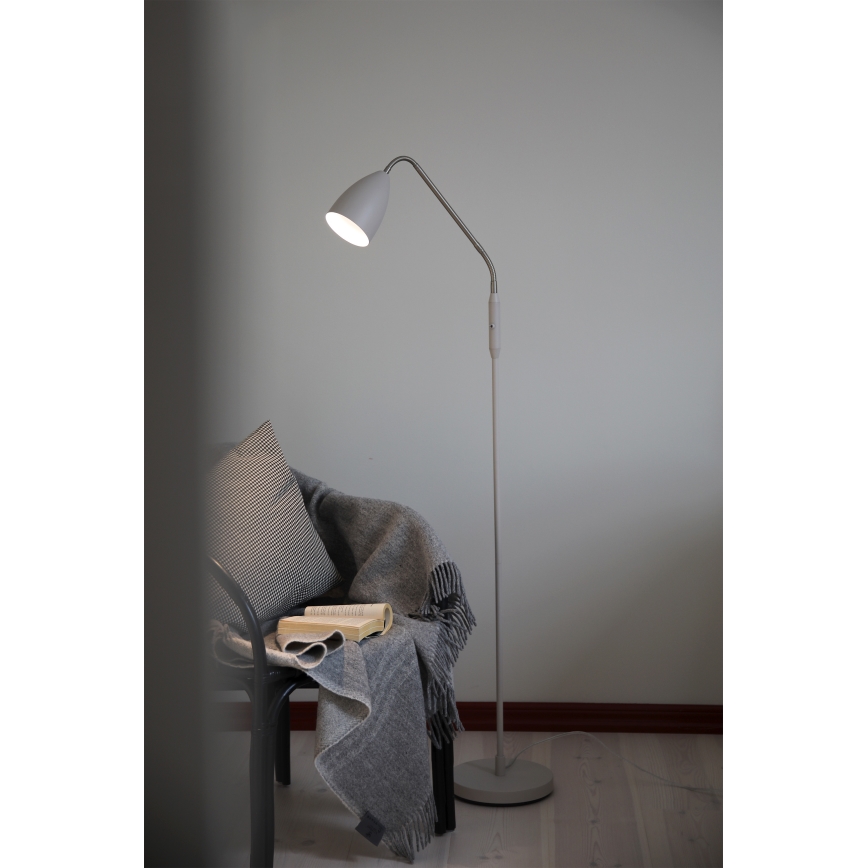 Markslöjd 108887 - Lampă de podea dimabilă PATRO LED/4,9W/230V CRI 90 bej