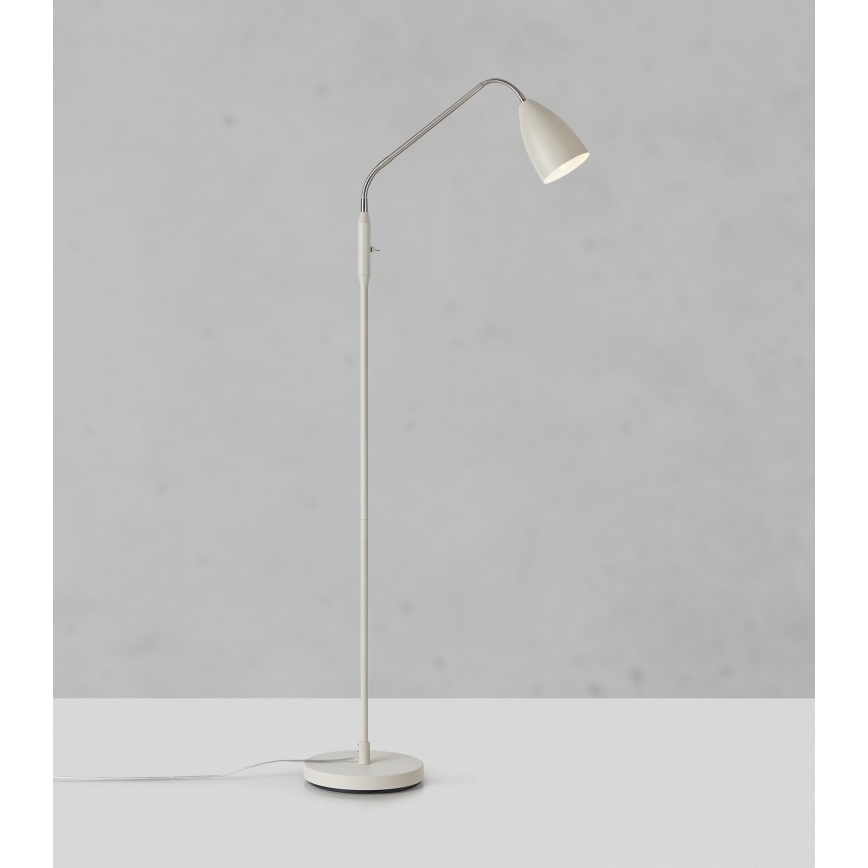 Markslöjd 108887 - Lampă de podea dimabilă PATRO LED/4,9W/230V CRI 90 bej