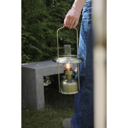 Markslöjd 108894 - Lampă de masă LED reîncărcabilă, cu intensitate reglabilă, pentru exterior FANOS LED/2,5W/3,7V 4000 mAh IP44 alamă