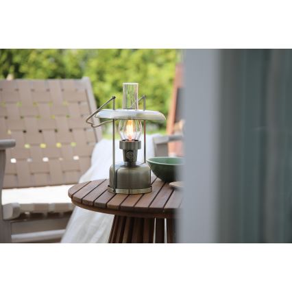 Markslöjd 108894 - Lampă de masă LED reîncărcabilă, cu intensitate reglabilă, pentru exterior FANOS LED/2,5W/3,7V 4000 mAh IP44 alamă