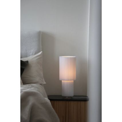 Markslöjd 108897 - Lampă de masă CATIS 1xE27/60W/230V, 45 cm, albă