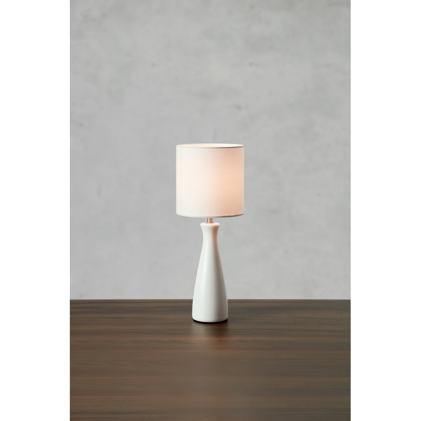 Markslöjd 108904 - Lampă de masă BIRILLO, 1xE14/60W/230V, albă
