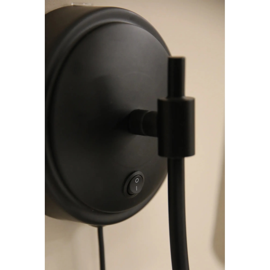 Markslöjd 108907 - Aplica de perete AMAR 1xE14/40W/230V bej/negru