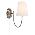 Markslöjd 108908 - Aplică de perete AMAR 1xE14/40W/230V albă/alamă