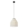 Markslöjd 108956 - Lustră suspendată pe cablu AIKO 1xE27/60W/230V Diam. 37 cm crem/negru