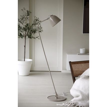 Markslöjd 108966 - Lampă de podea TILT 1xE27/60W/230V gri