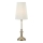 Markslöjd 108969 - Lampă de masă NOBLE 1xE14/40W/230V 56 cm albă/alamă