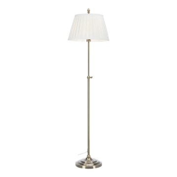 Markslöjd 108972 - Lampă de podea OXFORD 1xE14/40W/230V alb/alamă