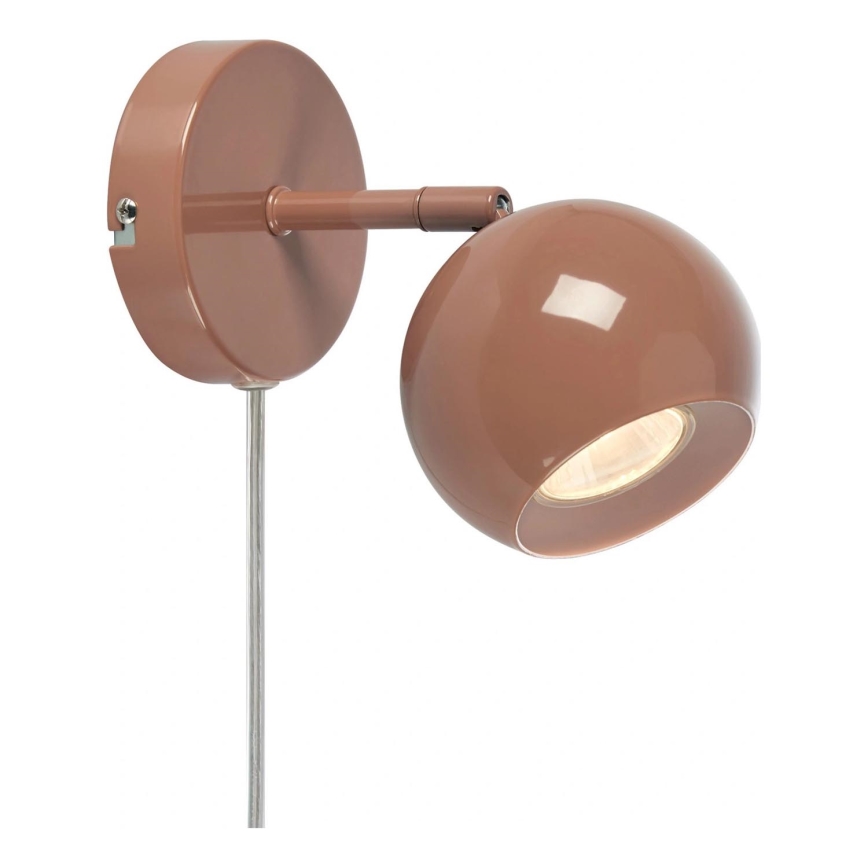 Markslöjd 108984 - Spot de perete POP 1xGU10/7W/230V, maro