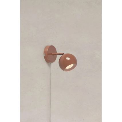 Markslöjd 108984 - Spot de perete POP 1xGU10/7W/230V, maro