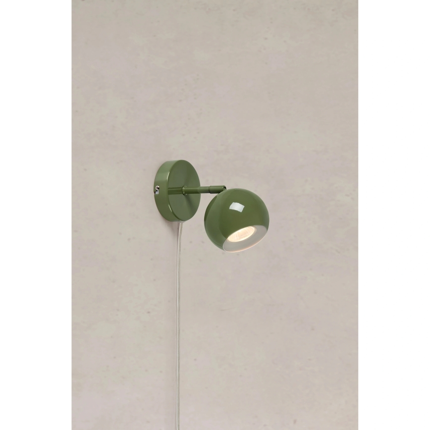 Markslöjd 108985 - Aplică spot de perete POP 1xGU10/7W/230V, verde