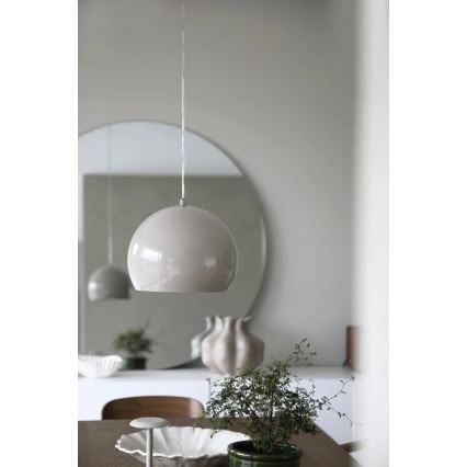 Markslöjd 108986 - Lustra suspendată pe cablu POP 1xE27/40W/230V, diam. 28 cm, gri