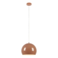 Markslöjd 108987 - Lustru suspendat pe cablu POP 1xE27/40W/230V, diam. 28 cm, maro