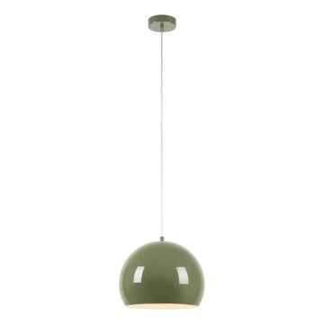 Markslöjd 108988 - Lampă suspendată pe cablu POP 1xE27/40W/230V, diam. 28 cm, verde