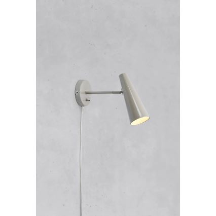 Markslöjd 108992 - Aplică de perete PEAK 1xE14/40W/230V gri