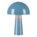 Markslöjd 108994 - Lampă de masă MANTAR 1xE14/40W/230V albastră