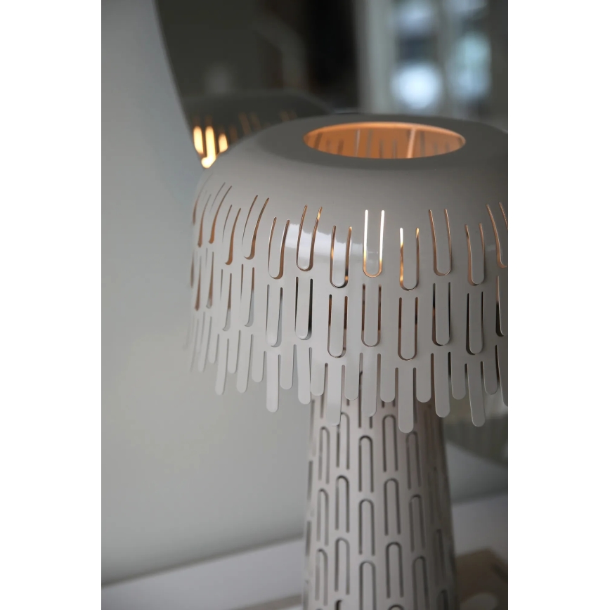 Markslöjd 109005 - Lampă de masă VERBERA 1xE14/40W/230V gri