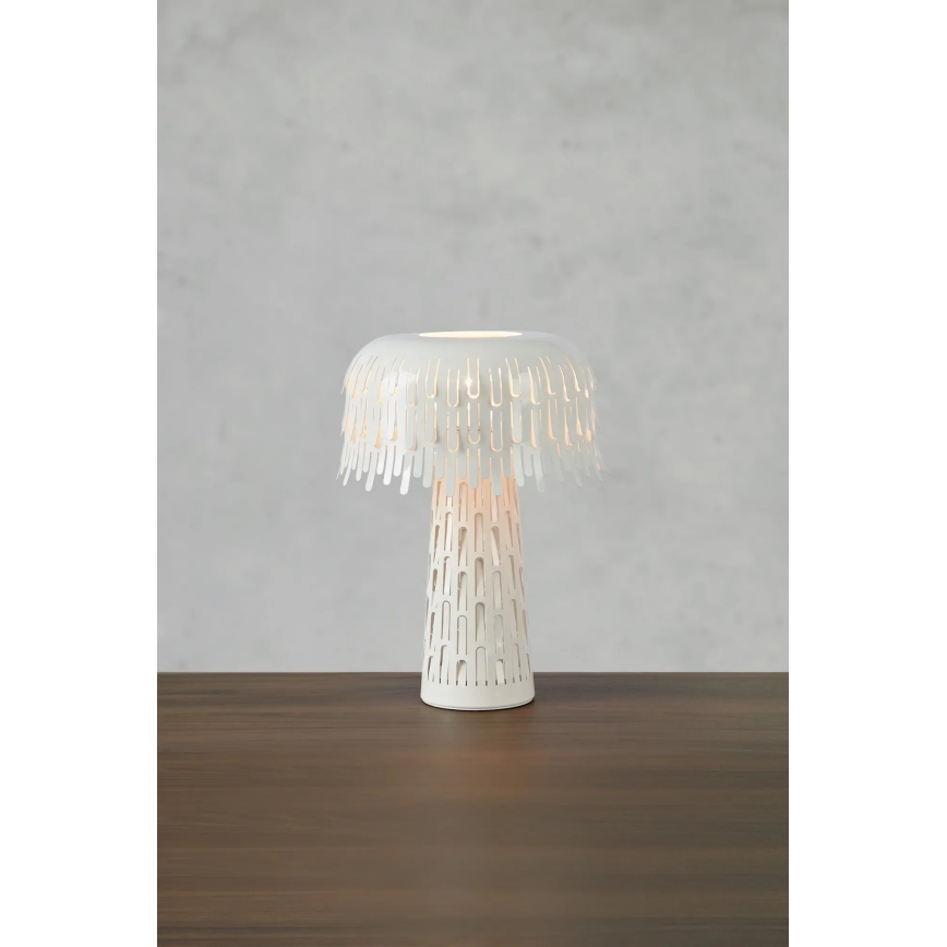 Markslöjd 109006 - Lampă de masă VERBERA 1xE14/40W/230V albă