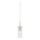 Markslöjd 109013 - Pendul pe cablu TIBIA 1xE14/40W/230V sticlă transparentă/alamă