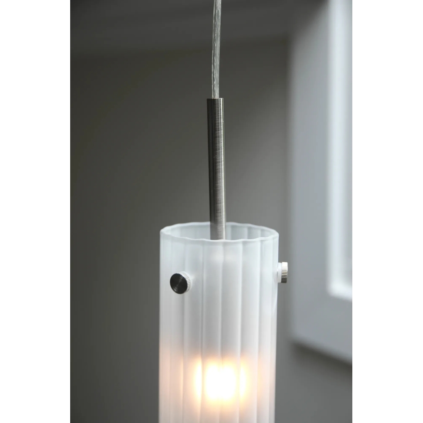 Markslöjd 109014 - Lustră suspendată pe cablu TIBIA 1xE14/40W/230V, finisaj alamă