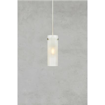 Markslöjd 109014 - Lustră suspendată pe cablu TIBIA 1xE14/40W/230V, finisaj alamă