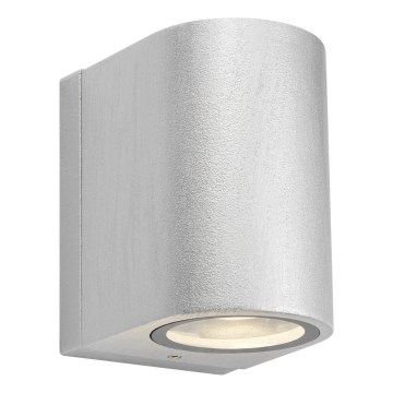 Markslöjd 109109 - Aplică de perete LED reglabilă pentru exterior ALOR LED/4,9W/230V IP65 argintie