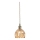 Markslöjd 109137 - Pendul pe cablu GOTA 1xE14/40W/230V Ø 13 cm bej fumuriu/alamă