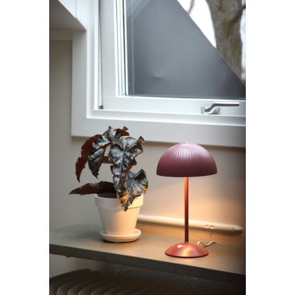 Markslöjd 109142 - Lampă de masă ZIN 2xG9/20W/230V, roz