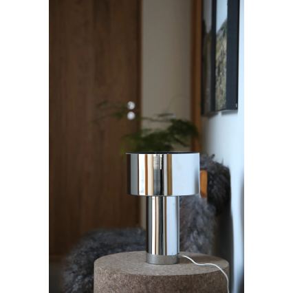 Markslöjd 109144 - Lampă de masă CORIN 1xE27/60W/230V crom lucios