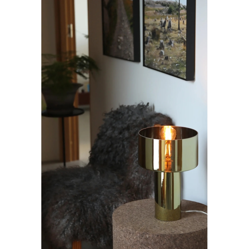Markslöjd 109145 - Lampă de masă CORIN 1xE27/60W/230V aurie