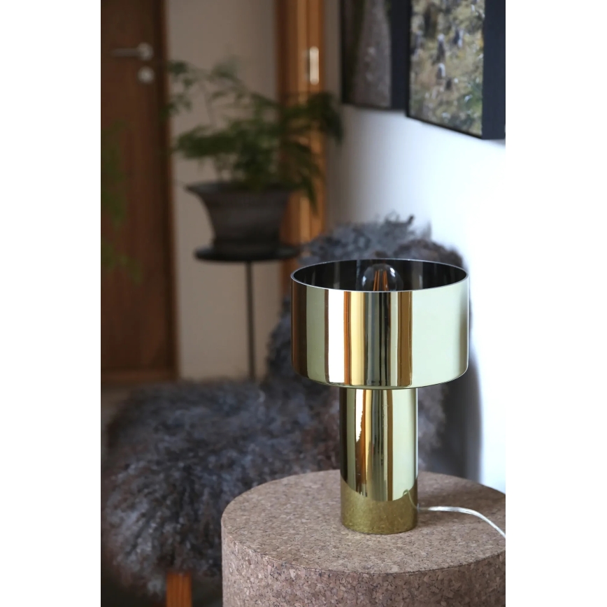 Markslöjd 109145 - Lampă de masă CORIN 1xE27/60W/230V aurie
