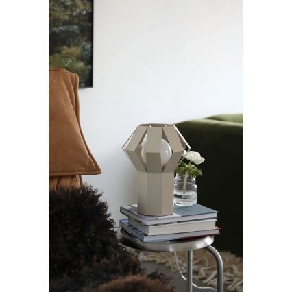 Markslöjd 109147 - Lampă de masă OCTA 1xE27/60W/230V crem