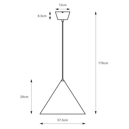 Markslöjd 109163 - Lustră suspendată pe cablu TIP 1xE27/60W/230V Ø 37,5 cm crom lucios