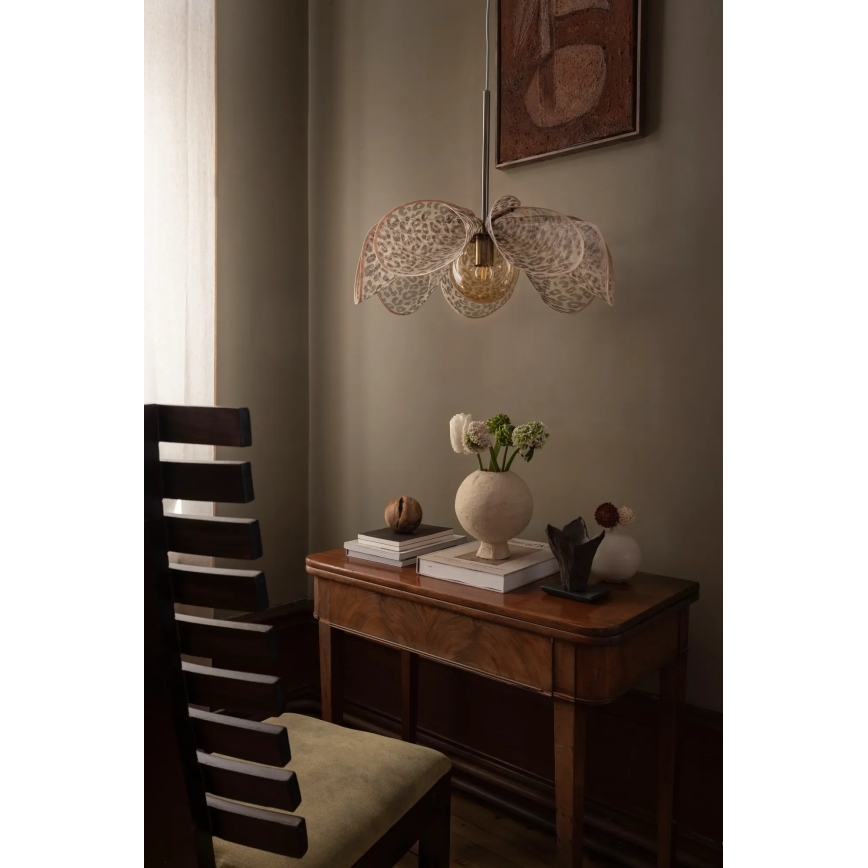 Markslöjd 109169 - Pendul pe cablu STYRKA, 1 x E27 / 40W / 230V, Ø 63 cm, bej
