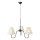 Markslöjd 109172 - Lustră suspendată pe cablu VEYA 3xE14/40W/230V Ø 90 cm in/negru