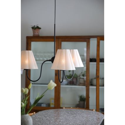 Markslöjd 109172 - Lustră suspendată pe cablu VEYA 3xE14/40W/230V Ø 90 cm in/negru