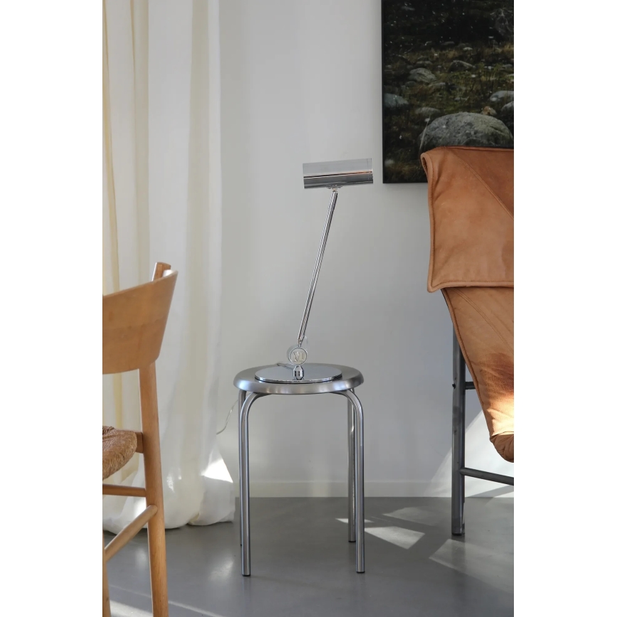 Markslöjd 109184 - Lampă de masă LED reglabilă ARLO LED/4,9W/230V crom lucios