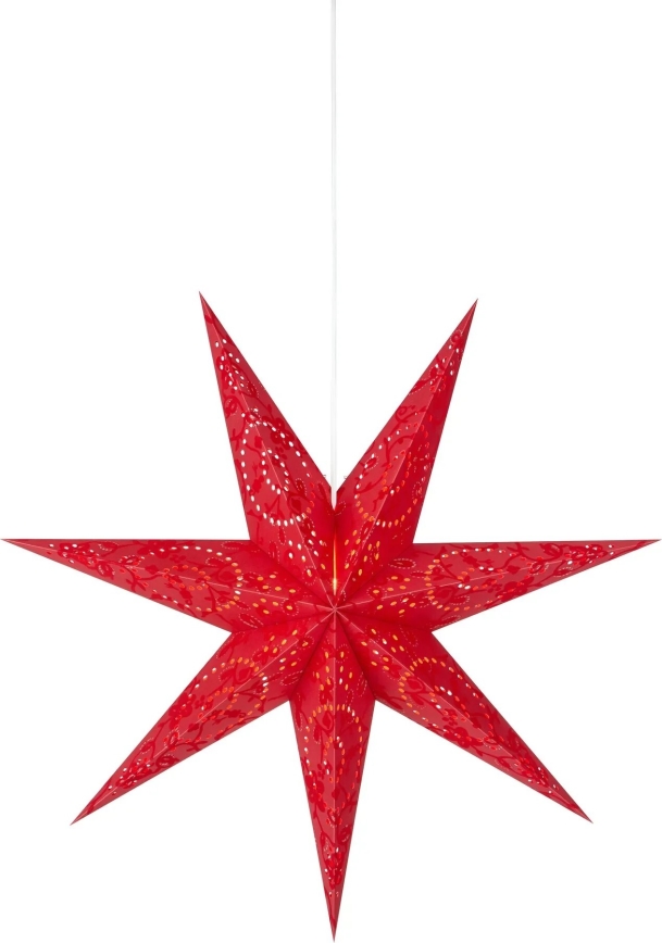 Markslöjd 700120 - Decorațiune de Crăciun ARATORP 1xE14/25W/230V Ø 75 cm roșie