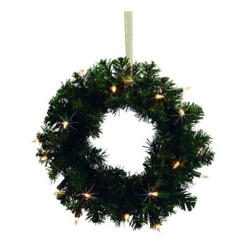 Markslöjd 702892 - Decoratiuni de craciun GRANIS LED/0,9W/3xAA coroana 30 cm